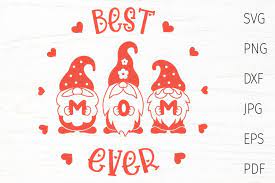 Download Free Svgs Download Mothers Day Svg Mom Svg Gnome Mom Best Mom Ever Gnomes Free Design Resources
