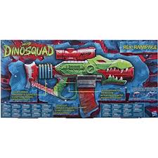 Die pistolen wurden sorgsam behandelt. Hasbro Nerf Rex Rampage Brandora