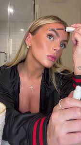 no foundation makeup look… yes 💗 #nofoundationmakeup