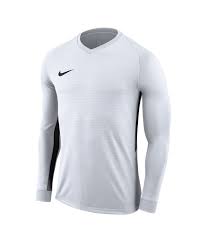 Nike Tiempo Premier Ls Jersey White Black