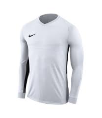 nike tiempo premier ls jersey white black