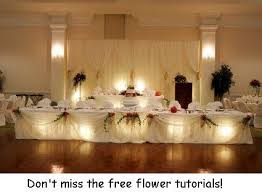Go To Www Wedding Flowers And Reception Ideas Com For Free Step By Step Flower Tut Wedding Reception Tables Wedding Reception Decorations Reception Decorations