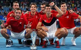 Born 22 may 1987) is a serbian professional tennis player who is currently ranked world no. Novak Ä'okovic Leads Serbia To Title At First Ever Atp Cup The Srpska Times