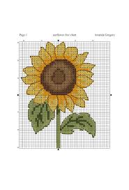 Amanda Gregory Cross Stitch Design Free Sunflower Cross