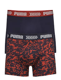 Puma Basic Boxer Abstract Camo Print 2p