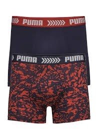 puma basic boxer abstract camo print 2p