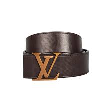 This real vs replica lv belt review guide shares tips on how to spot fake lv belts so that you can carry out. Louis Vuitton Brown Leather Initials Belt Size 95cm Pre Owned Designer Bags Fashion Accessories In Turkey