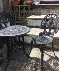 Metal Garden Table And Two Chairs Poole Dorset Gumtree Metal Garden Table Garden Table Aluminium Garden Furniture