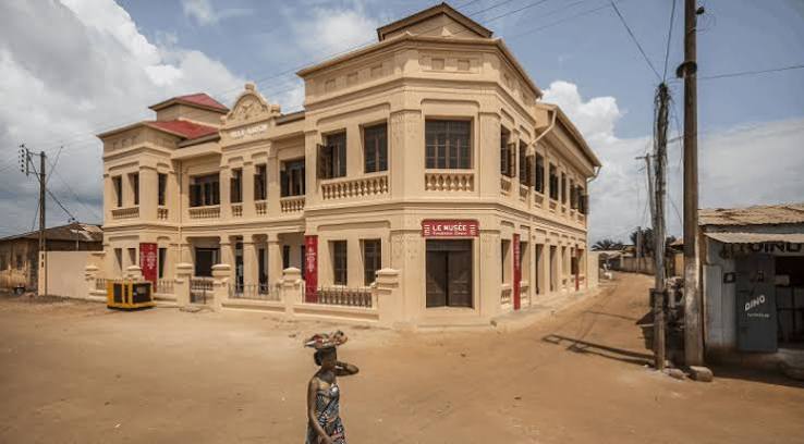 Exterior view of Zinsou Foundation Museum