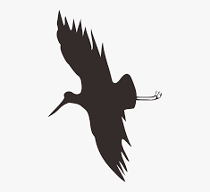Download birds in flight silhouette and use any clip art,coloring,png graphics in your website, document or presentation. Bird Flight Crane Silhouette Flamingo In Flight Silhouette Hd Png Download Kindpng