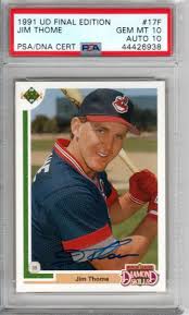 We did not find results for: Sports Collectibles Jim Thome Gem Mint 10 Graded Rookie Card Art Collectibles