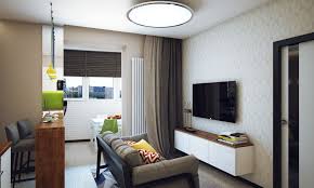 Minimalist 1 Bedroom Apartment Designed For A Young Man Apartment Interior Design Apartment Design Minimalist Living Room Apartment