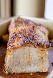 Ultimate Garlic Pork Loin Roast Recipe Yummly Recipe Pork Loin Roast Recipes Baked Pork Pork Loin Recipes