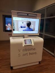 Virtual Banking At Boa Interactive Kiosk Banking Virtual