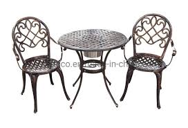 Check spelling or type a new query. China Aluminum Ice Bucket Bistro Table Set For Garden 3 Pc Bistro Set China Ice Bucket Bistro Set 3 Pc Bistro Sset
