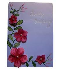 Design your own greeting cards by uploading your own images or choosing from a selection of ours. Iss Handmade Hand Painted Birthday Greeting Card Buy Online At Best Price In India Snapdeal