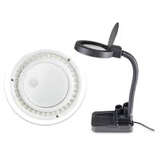 5x 10x Magnifying 36 Led Lamp Magnifier Light Large Glass Lens Desktop Stand Alexnld Com
