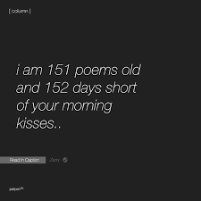 I Met You 1490 Days Ago Far Far Away From Home When The Summer Went Out For A Walk To St Paul S In His Grey Hoodie And Returned Morning Kisses Tiny