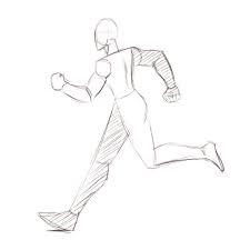 Anime Character Running Pose Illustration Storyboard Characters Background Aesthetic Reference Wallpaper Animatio Running Pose Art Reference Poses Running Drawing running pose art reference poses