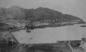 Lyttelton harbour 1880 reclamation and ...