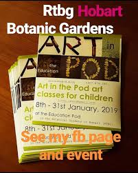 Art Classes In The Botanical Gardens Rtbg Hobart For Children Rtbg Childrensactivities Hobart Sc School Holiday Activities Art Classes Childrens Activities