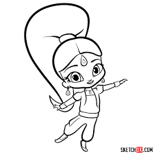 How To Draw Shimmer From Shimmer And Shine Sketchok Check out our shimmer and shine selection for the very best in unique or custom, handmade pieces from our clothing sets shops. how to draw shimmer from shimmer and