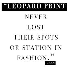 Check spelling or type a new query. This Monday S Top Looks In The Animal Print Of Leopard Cause And Yvette