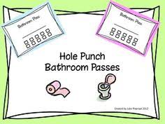 Placing a bath mat in either blue or glue gray can complement this color pairing for your gray. 17 Bathroom Passes Ideas Bathroom Pass Classroom Management Classroom Organization