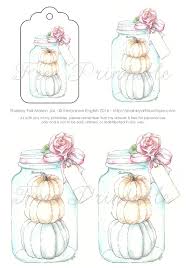 Ribbon twine string to tie it together. Free Printable Fall Mason Jar Sheet From Shabby Art Boutique Jpg Shabby Art Boutique
