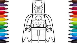 Lego avengers superhero coloring page. How To Draw Lego Batman Coloring Pages Youtube