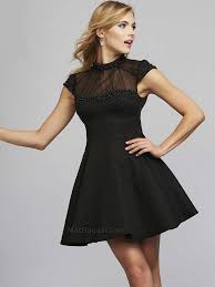 Black After Five Dresses High Collar Neckline After 5 Short Prom Dress 30019 Designer Party Dresses Party Dress Express Dresses