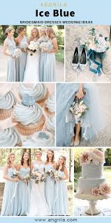 Ice Blue Bridesmaid Dresses Ice Blue Bridesmaid Dress Bridesmaid Colors Wedding Bridesmaids Dresses Blue