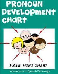 Pronoun Development Chart Basic Concepts Vocabulary