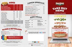 Papa Gino S Menu In Uxbridge Massachusetts Usa