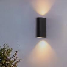 Only 1 available and it's in 4 people's carts. Short Elongated Cylinder Led Flush Mount Simple Metal Patio Small Large Wall Sconce Lighting In Black Beautifulhalo Com