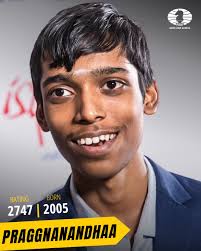 🇮🇳 Praggnanandhaa Rameshbabu is the #1 Junior in the world! The  18-year-old Indian grandmaster gained 4 points thanks to his performance at  Tata Steel Chess in January and is now at his