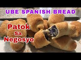 How To Make Ube Spanish Bread Very Soft And Tasty Panlasang Pinoy Youtube In 2020 Spanish Bread Spanish Bread Filipino Recipe Ube Bread Recipe