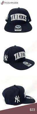 47 Brand New York Yankees Snapback Hat New York Ny Yankees Snapback Hat 47 Brand Captain Blue Gray White 6 Panel Cap Size 47 Brand Snapback Hats Brand New