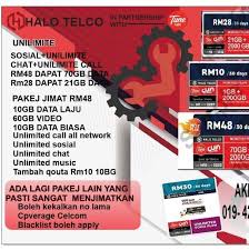 Enjoy tune talk's wide coverage network across 15 countries with an airasia red pack traveller 4g sim card worth 4gb data for 7 days! Sim Card Ekonomi Halo Telco Tune Talk Community Facebook