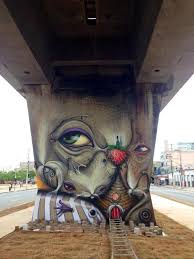 Street Art Under A Bridge Straatkunst Murals Street Art Street Art Graffiti Street Art