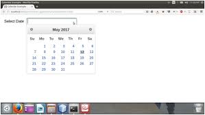 Primefaces Calendar Javatpoint