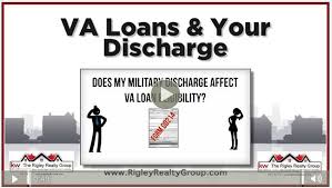 Does My Military Discharge Affect Va Loan Eligibility Discharge Conditions Can Va Mortgage Watch This To Know More Va Loan Va Mortgage Loans Va Mortgages