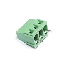 4 Pin 5.00mm PCB Klemens - No 1, Yeşil - Robot Sepeti