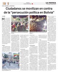 El portal informativo que ofrece las noticias de bolivia, se ocupa de los temas que interesan a sus lectores. Edicion La Patria Martes 16 De Marzo De 2021 Periodico La Patria