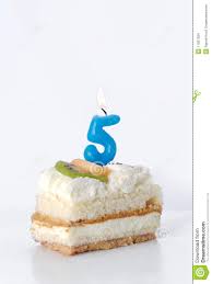 Dessin gateau d'anniversaire 4 ans elegant coloriage. Gateau D Anniversaire 5 Ans Photo Stock Image Du Neuf Bougie 11927034