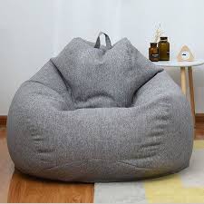 Akoada Classic Bean Bag Chair Sofa Cover Lazy Lounger Bean Bag Storage Chair Cover For Adults And Kids Without Filler Walmart Com Bean Bag Chair Large Bean Bag Chairs Bean Bag