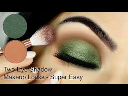 Think bareminerals eyeshadow, or pixi, as pictured here. Beginner Eye Makeup Using One Matte And One Metallic How To Apply Eyeshadow Themakeupchair Beauty Tips Makeup