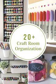 22 tips to organize your craft room. Craft Room Organization And Storage Ideas The Idea Room