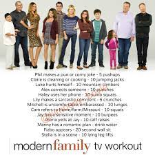 Modern Family Workout Workout While You Watch Tv Modern Family Workout Tv Show Workout Tv Show Workouts
