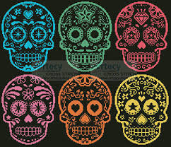 Access needlework patterns to download and you can check your pattern wherever you go. Mexican Sugar Skulls Cross Stitch Pattern By Tereena Clarke Crosstitch Com